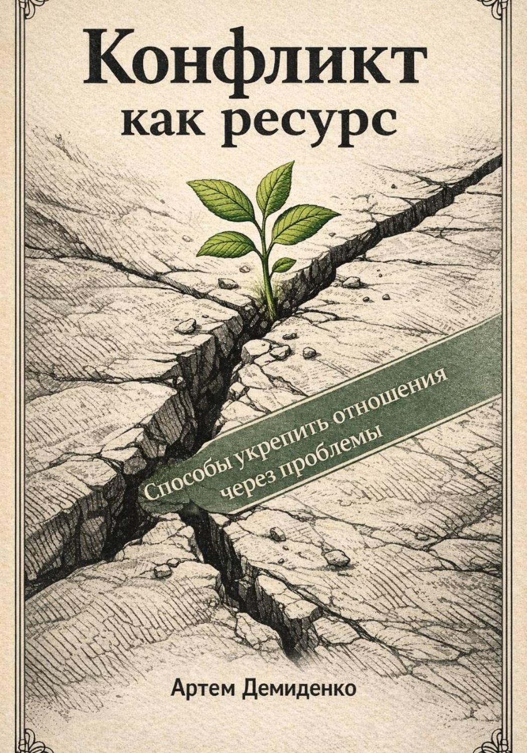 Обложка книги «Конфликт как ресурс: Способы укрепить отношения через проблемы»