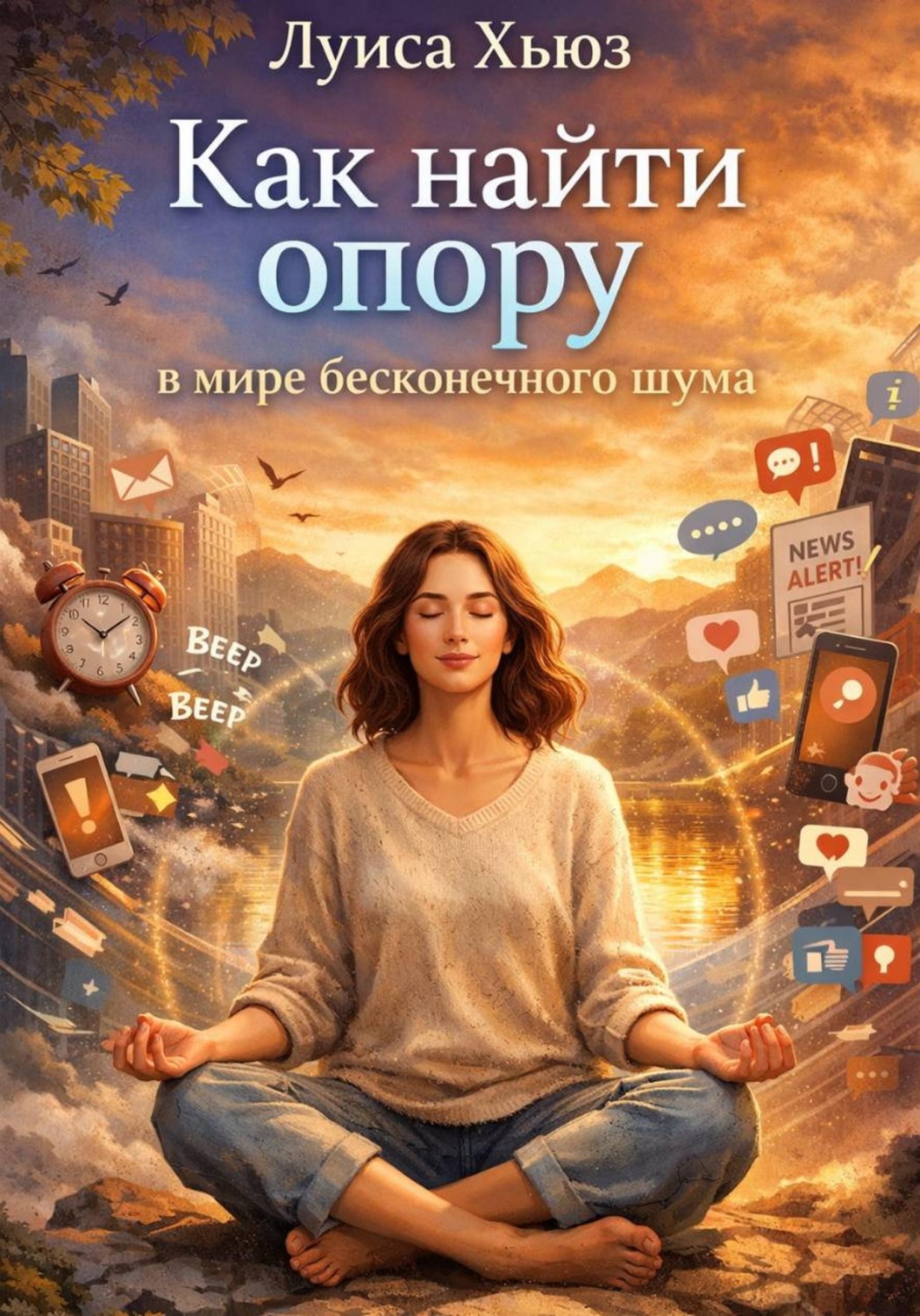 Обложка книги «Как найти опору в мире бесконечного шума»