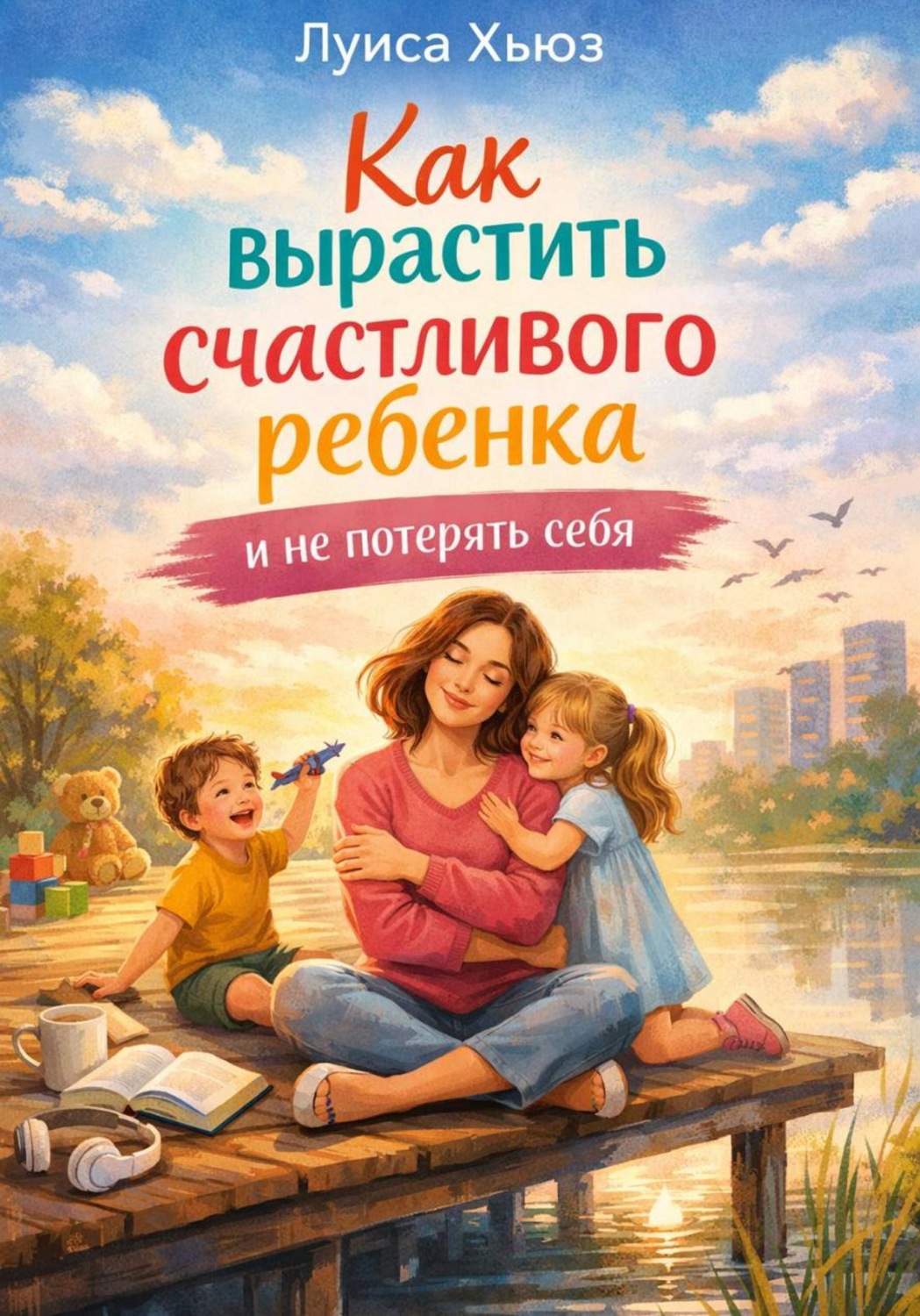 Обложка книги «Как вырастить счастливого ребенка и не потерять себя»