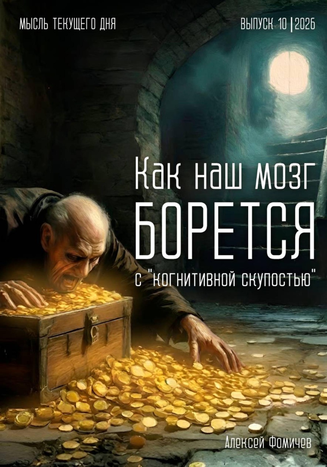Обложка книги «Как наш мозг борется с «когнитивной скупостью»»
