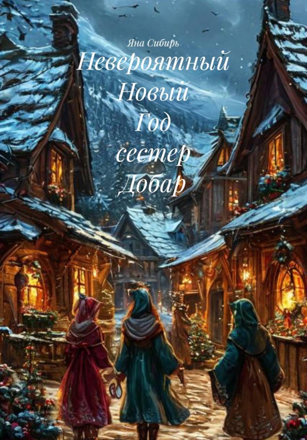 Обложка книги «Невероятный Новый Год сестер Добар»