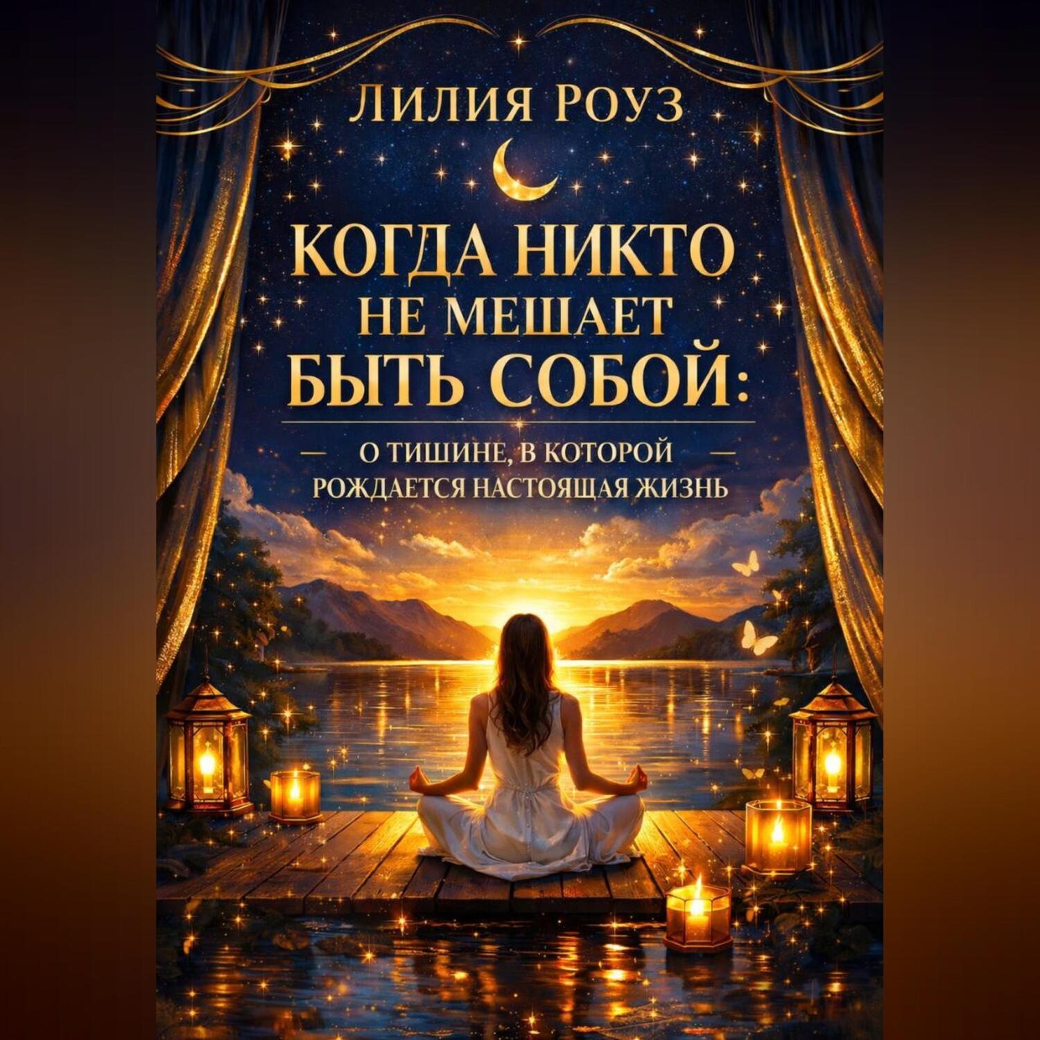 Обложка книги «Когда никто не мешает быть собой: о тишине, в которой рождается настоящая жизнь»
