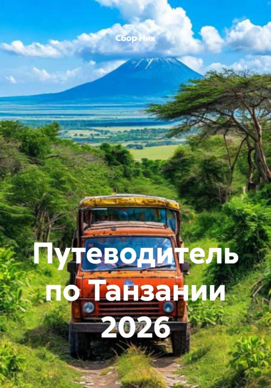 Обложка книги «Путеводитель по Танзании 2026»