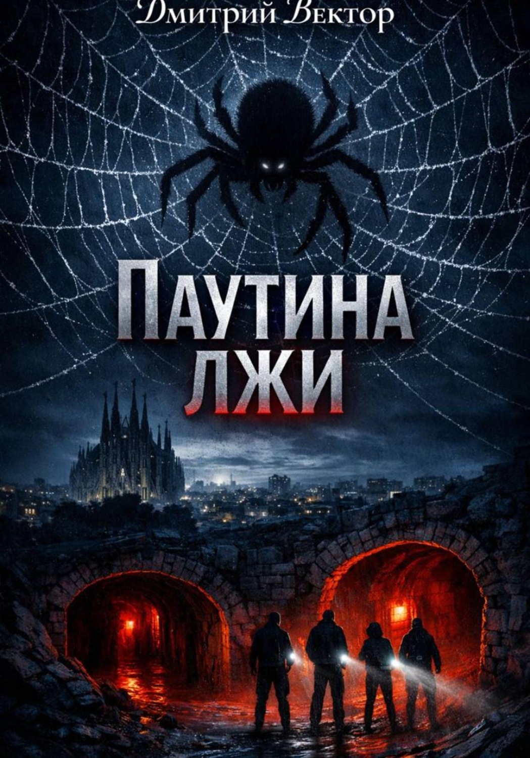 Обложка книги «Паутина лжи»
