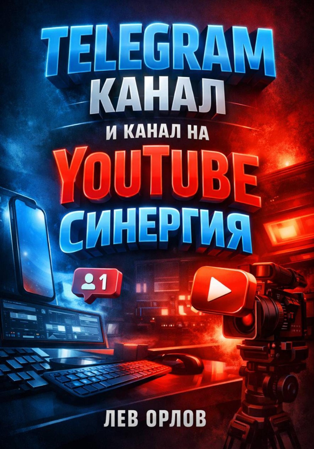 Обложка книги «Telegram Канал и канал на YouTube Синергия»