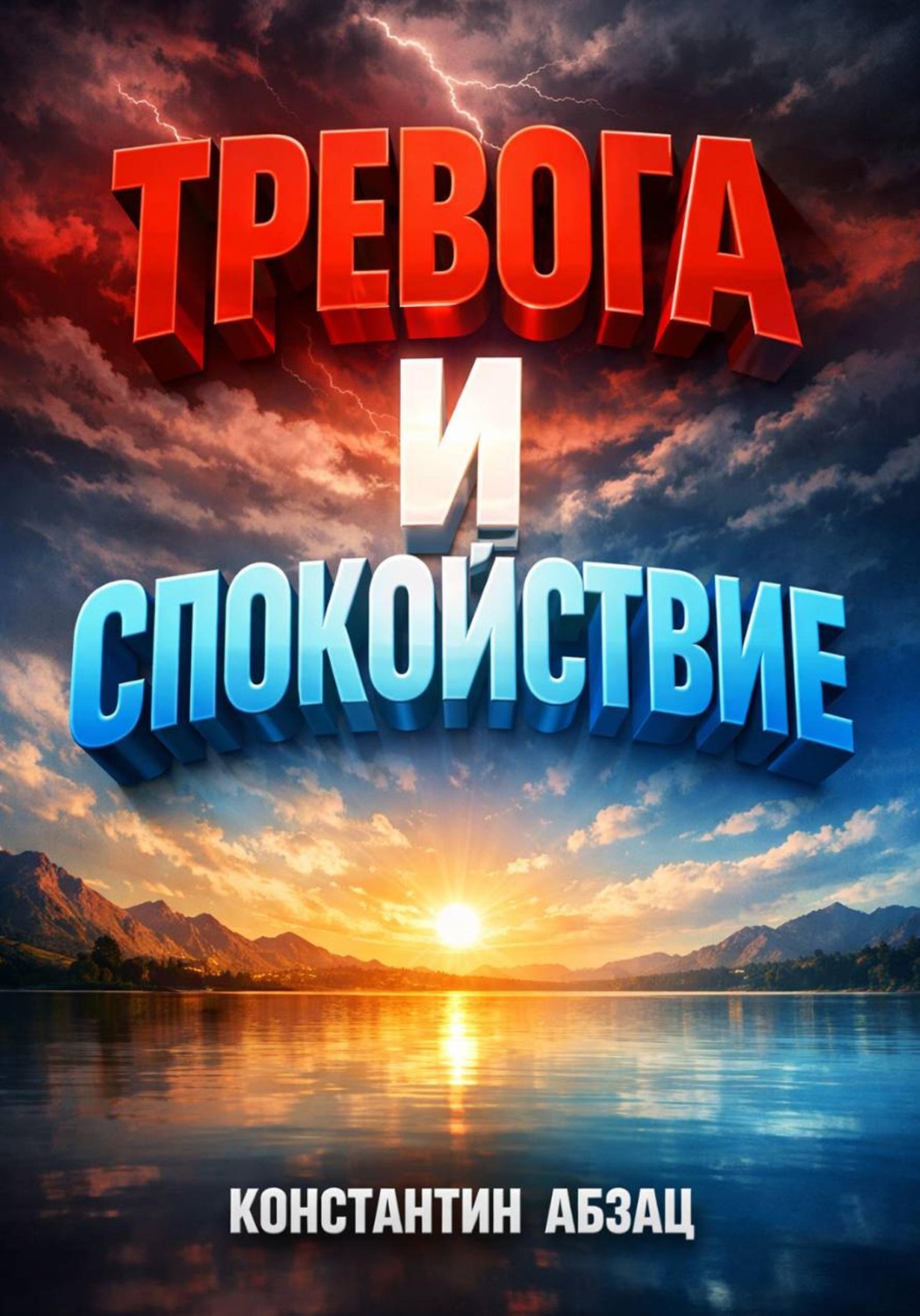 Обложка книги «Тревога и спокойствие Инструкция по применению»