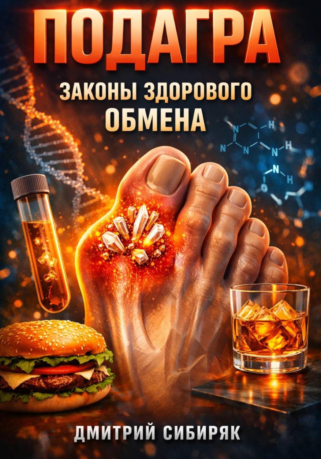 Обложка книги «Подагра Законы здорового обмена»