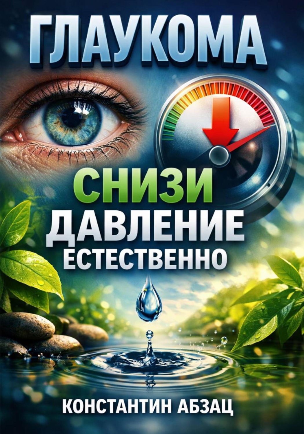 Обложка книги «Глаукома Снизи давление естественно»