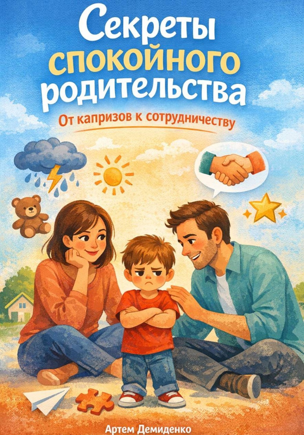 Обложка книги «Секреты спокойного родительства: От капризов к сотрудничеству»
