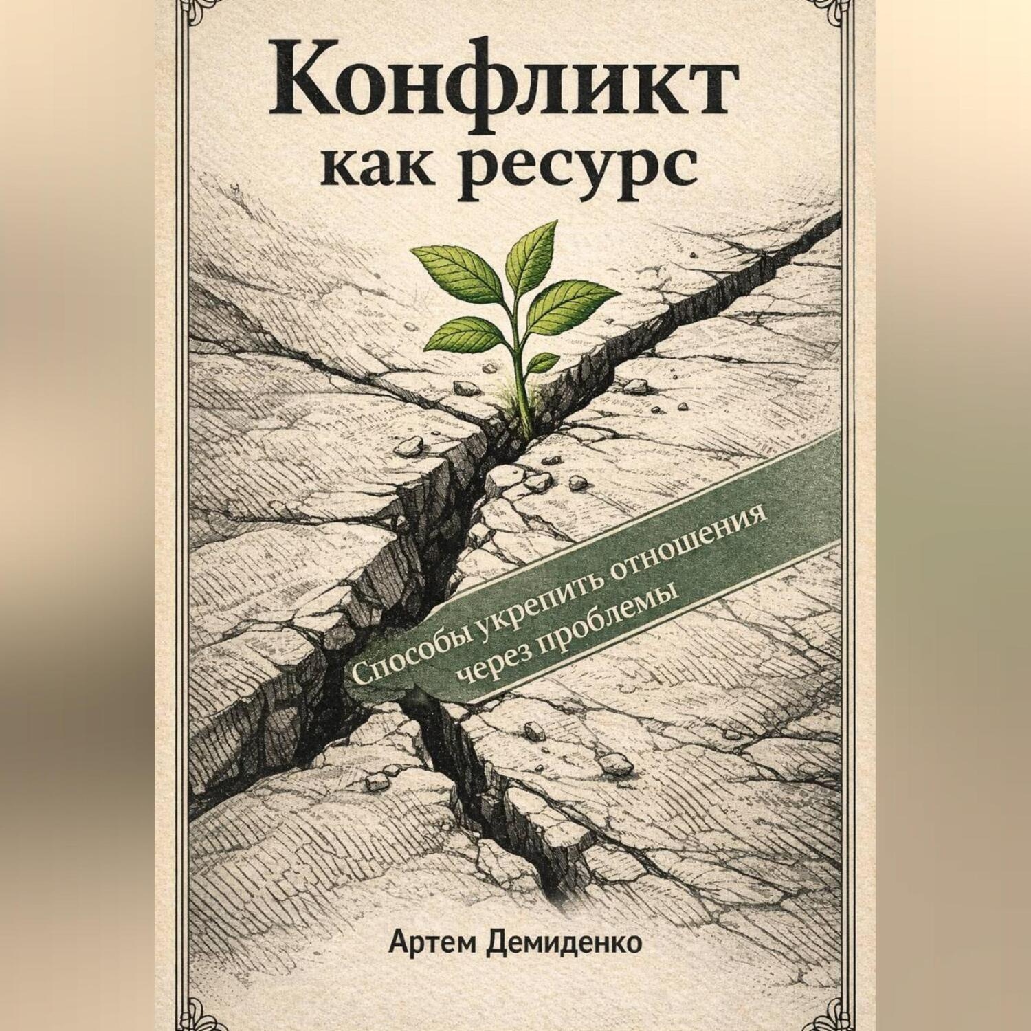 Обложка книги «Конфликт как ресурс: Способы укрепить отношения через проблемы»