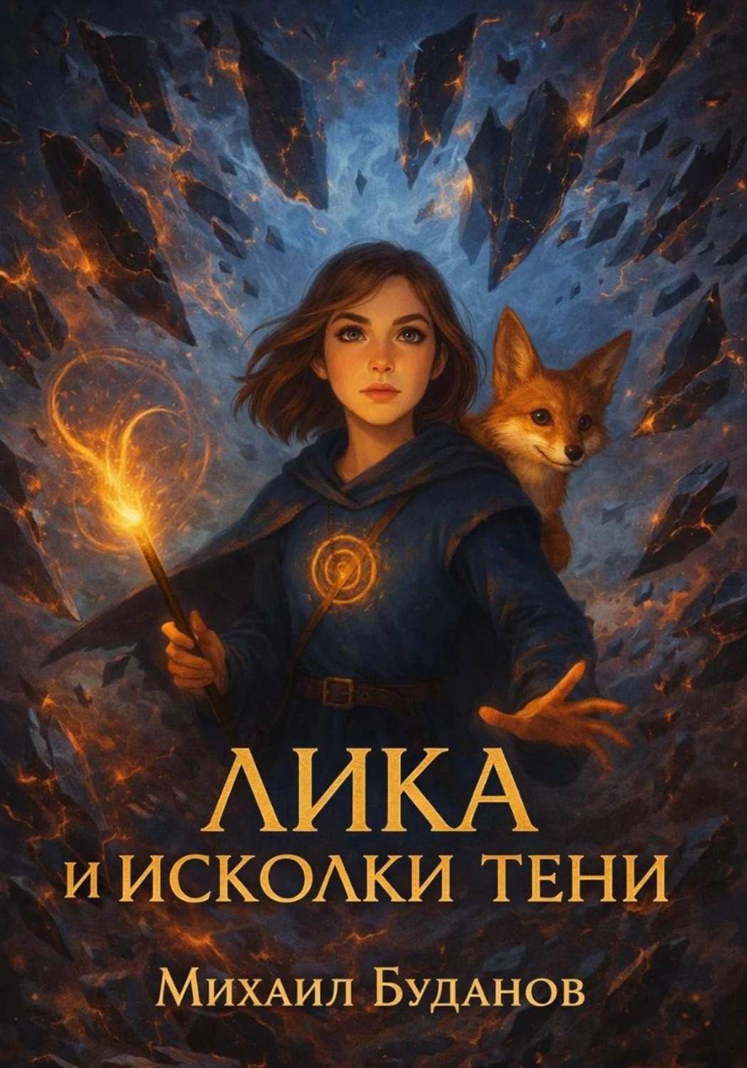 Обложка книги «Лика и осколки тени»