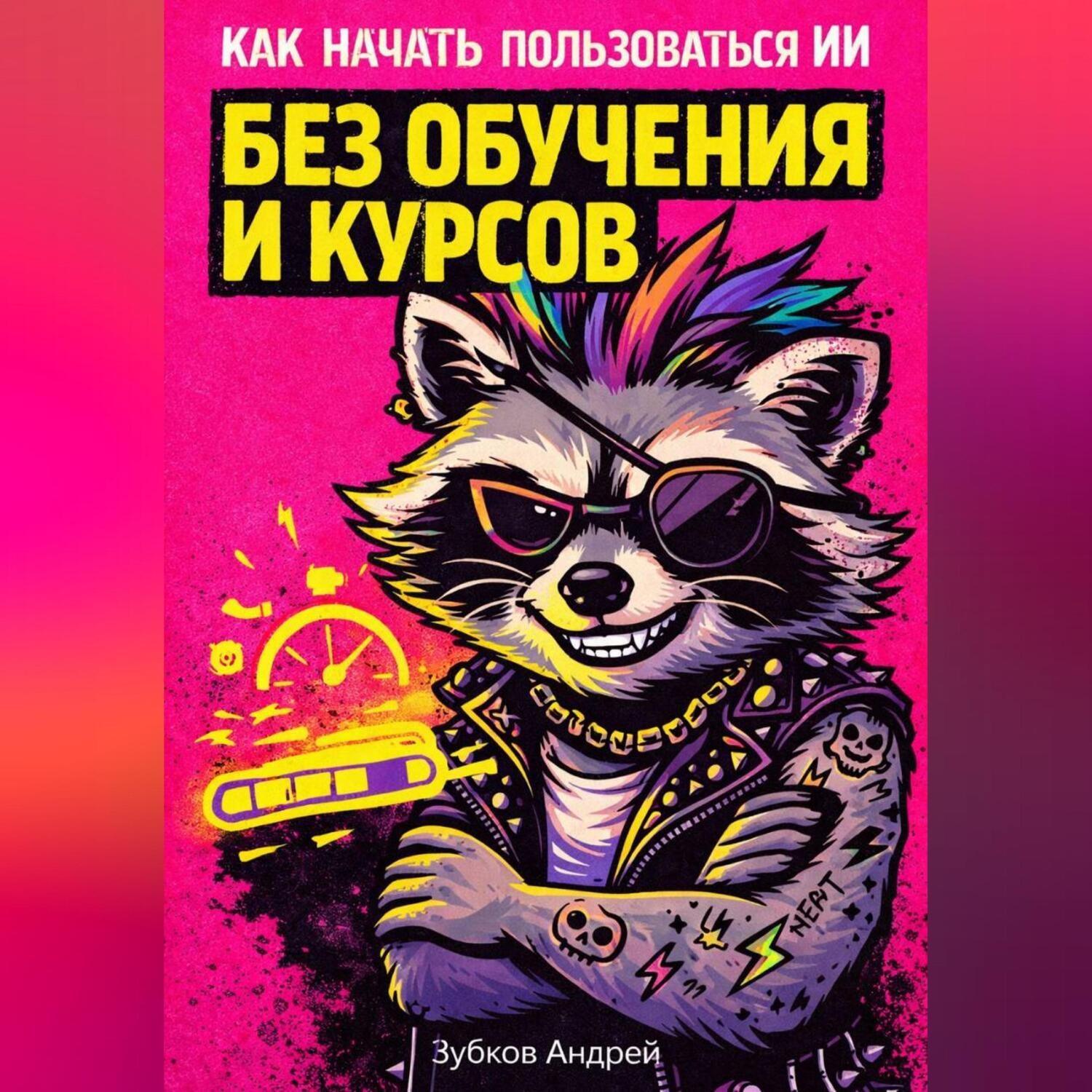Обложка книги «Как начать пользоваться ИИ без обучения и курсов»