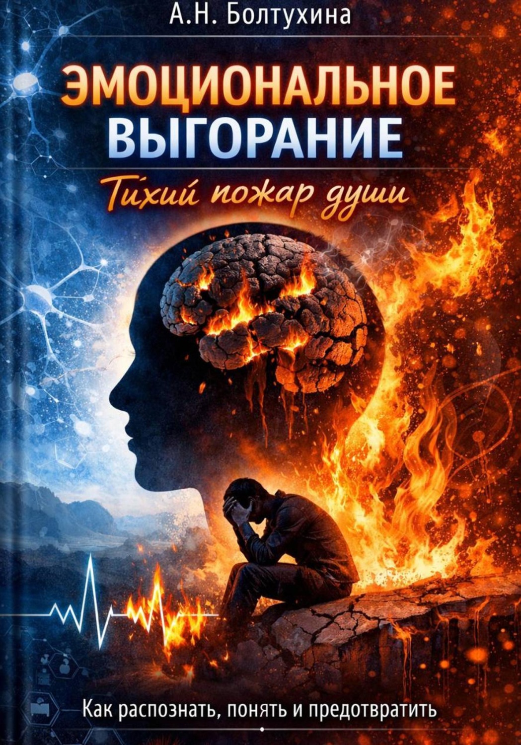 Обложка книги «Эмоциональное выгорание: Тихий пожар души. Как распознать, понять и предотвратить»
