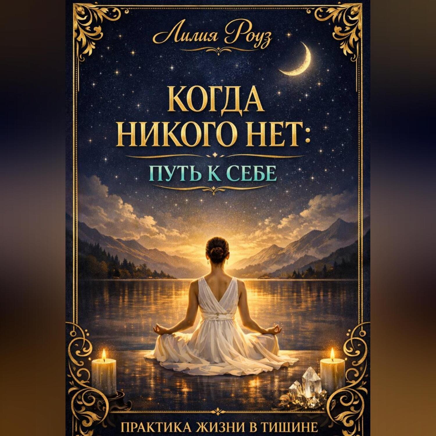 Обложка книги «Когда никого нет: путь к себе. Практика жизни в тишине»