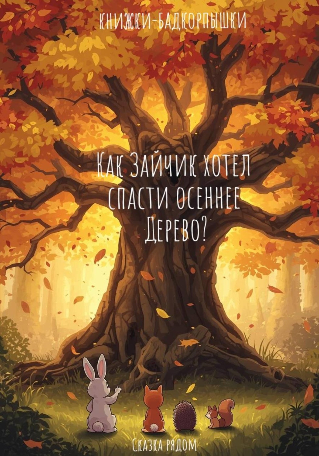 Обложка книги «Как Зайчик хотел спасти осеннее Дерево»