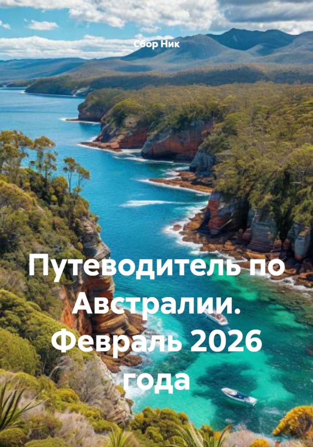Обложка книги «Путеводитель по Австралии. Февраль 2026 года»
