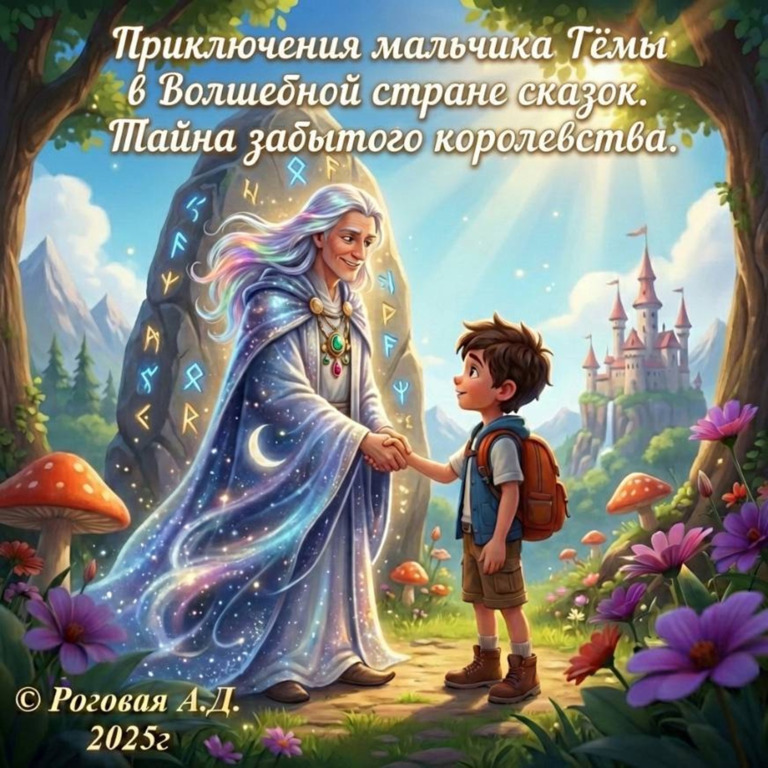 Обложка книги «Приключения мальчика Тёмы в Волшебной стране сказок. Тайна забытого королевства.»