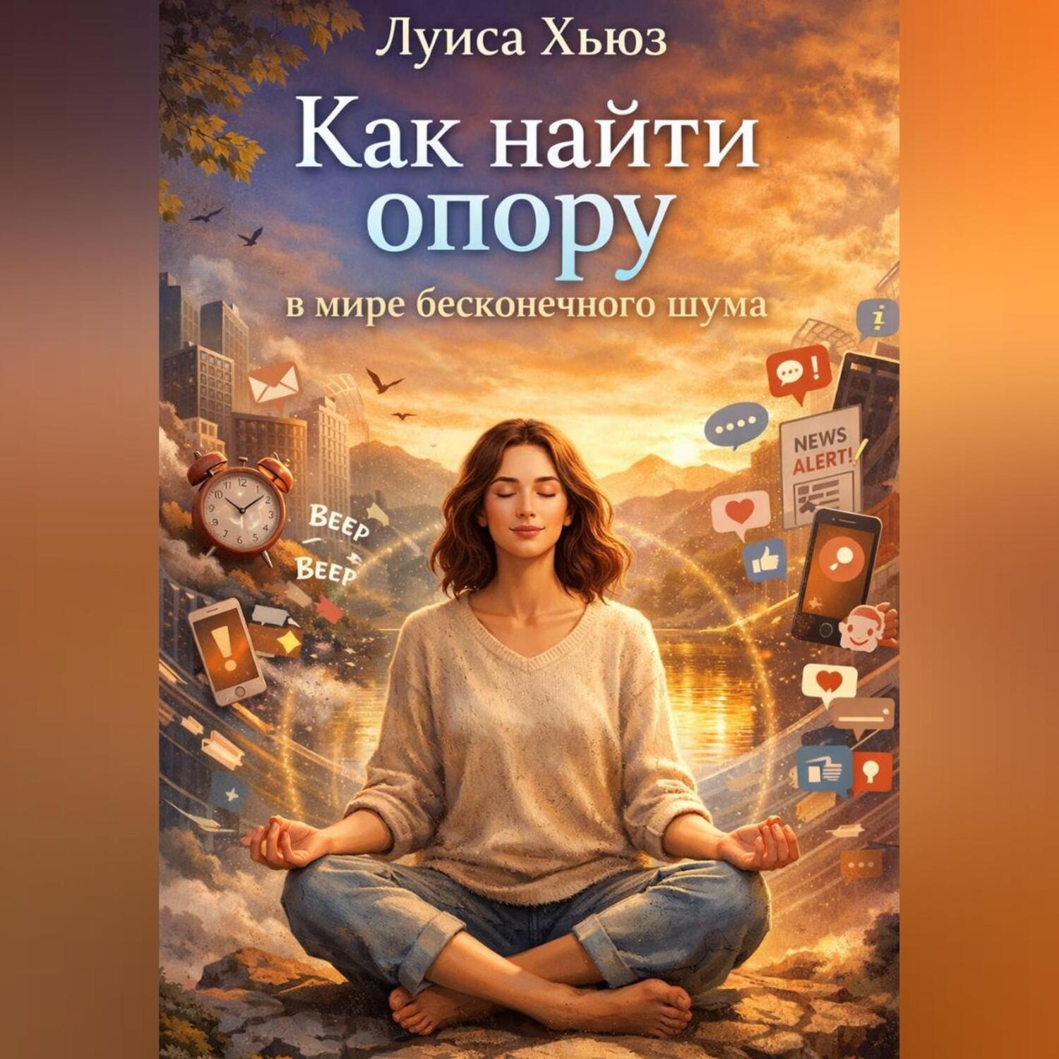 Обложка книги «Как найти опору в мире бесконечного шума»