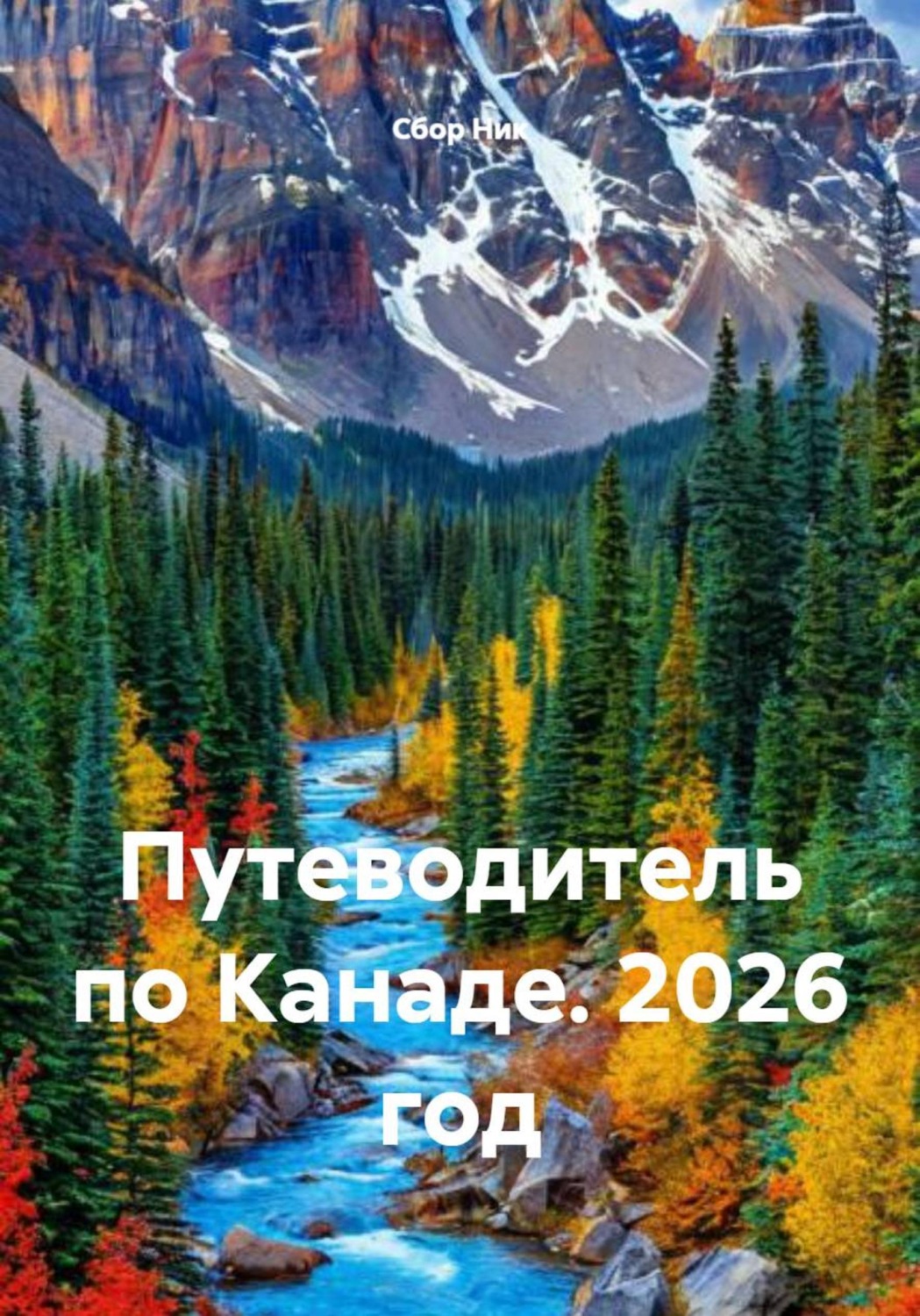 Обложка книги «Путеводитель по Канаде. 2026 год»