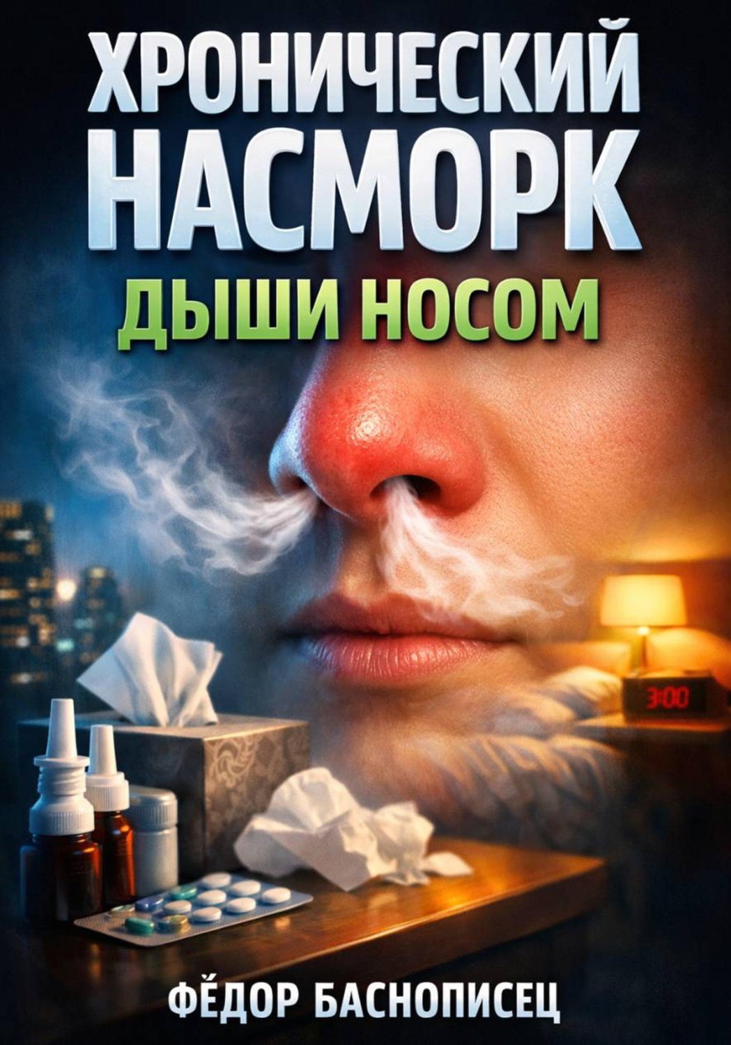 Обложка книги «Хронический насморк. Дыши носом»