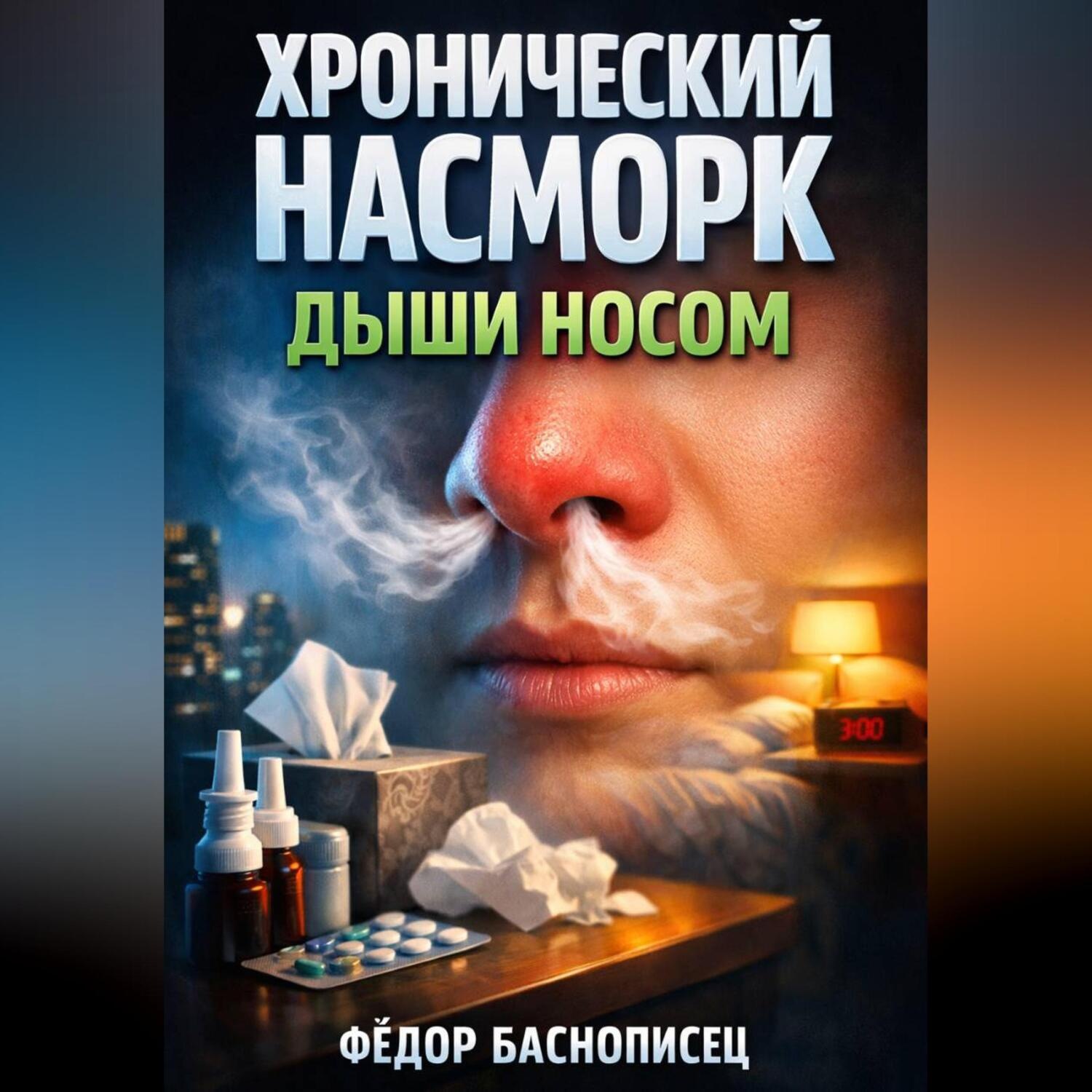 Обложка книги «Хронический насморк Дыши носом»
