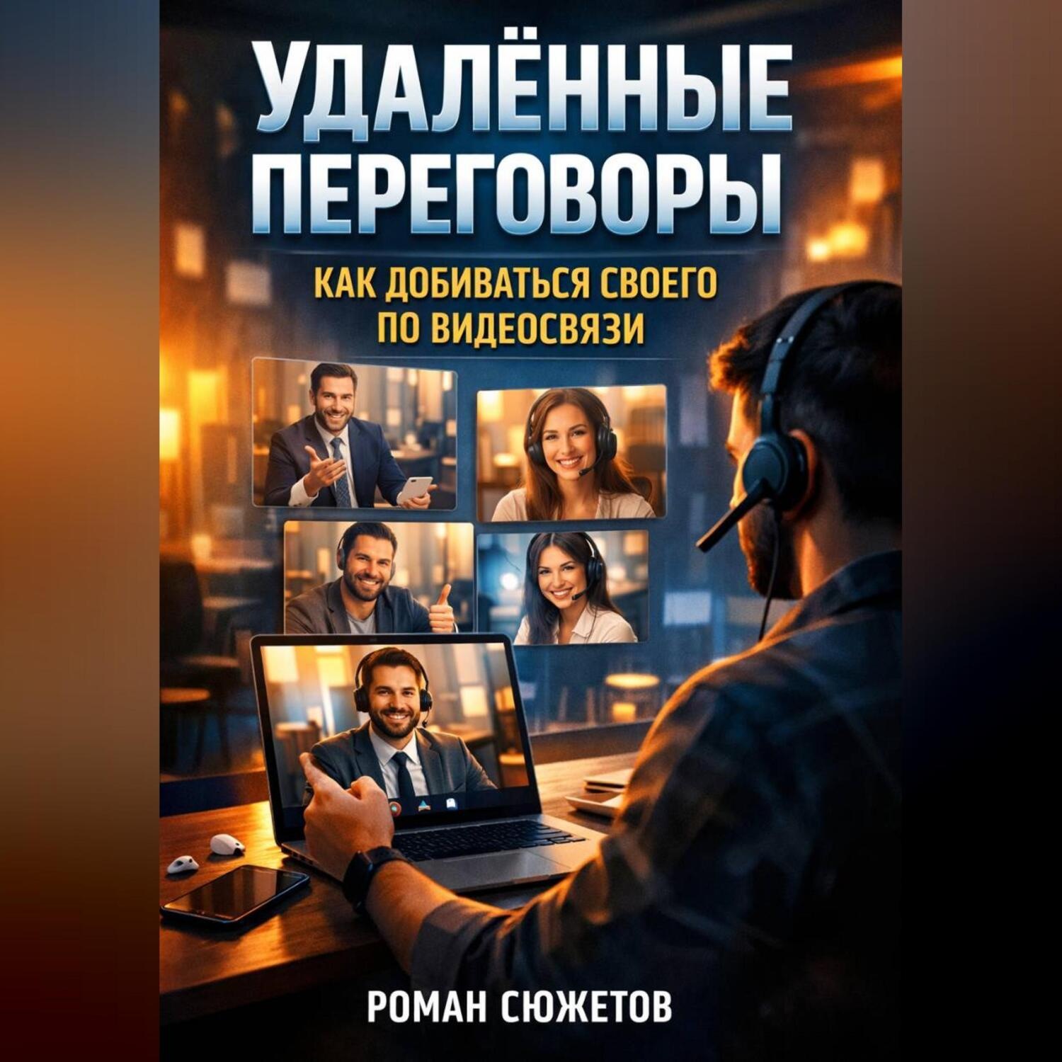 Обложка книги «Удаленные переговоры как добиваться своего по видеосвязи»