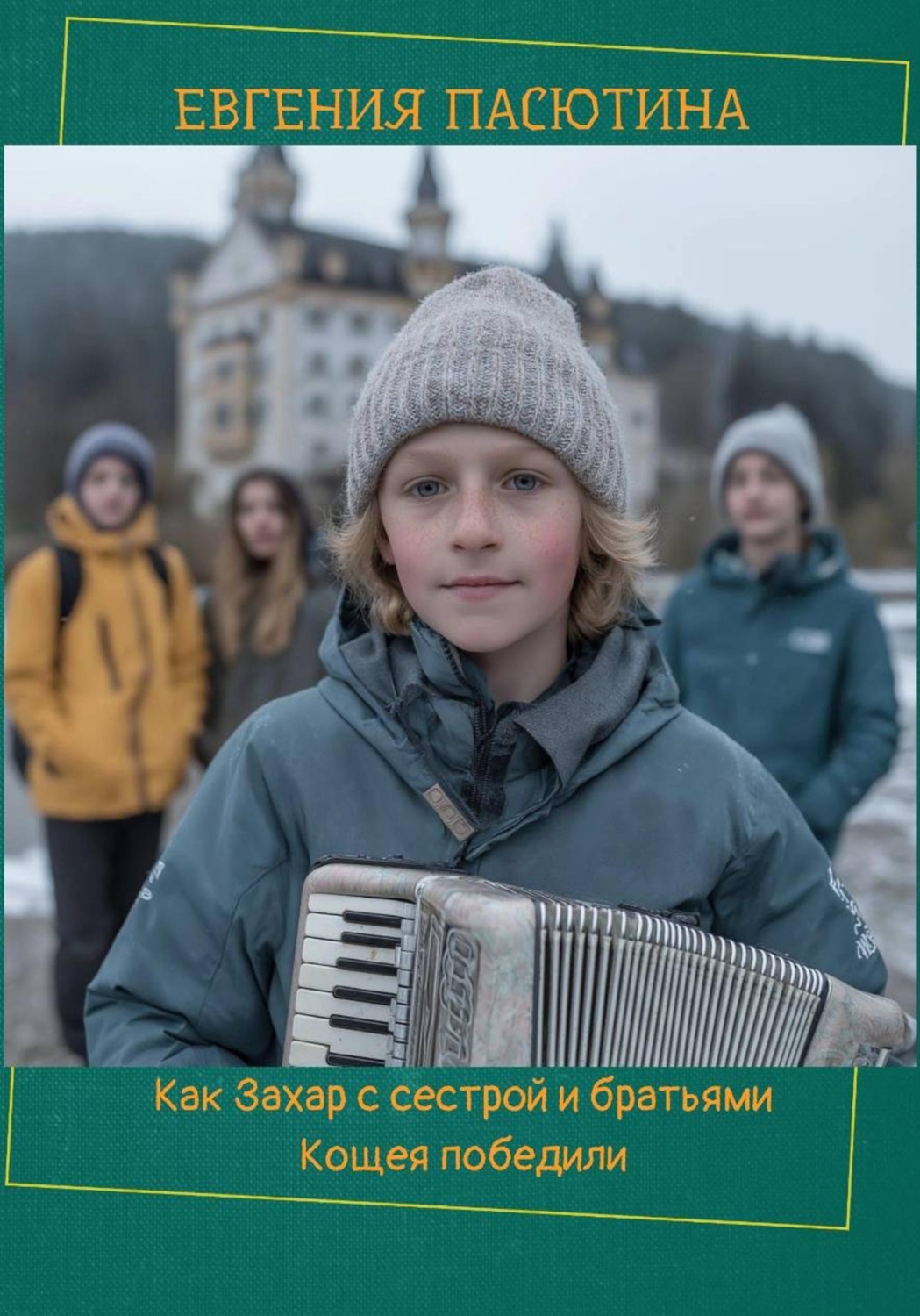 Обложка книги «Как Захар с сестрой и братьями Кощея победили»