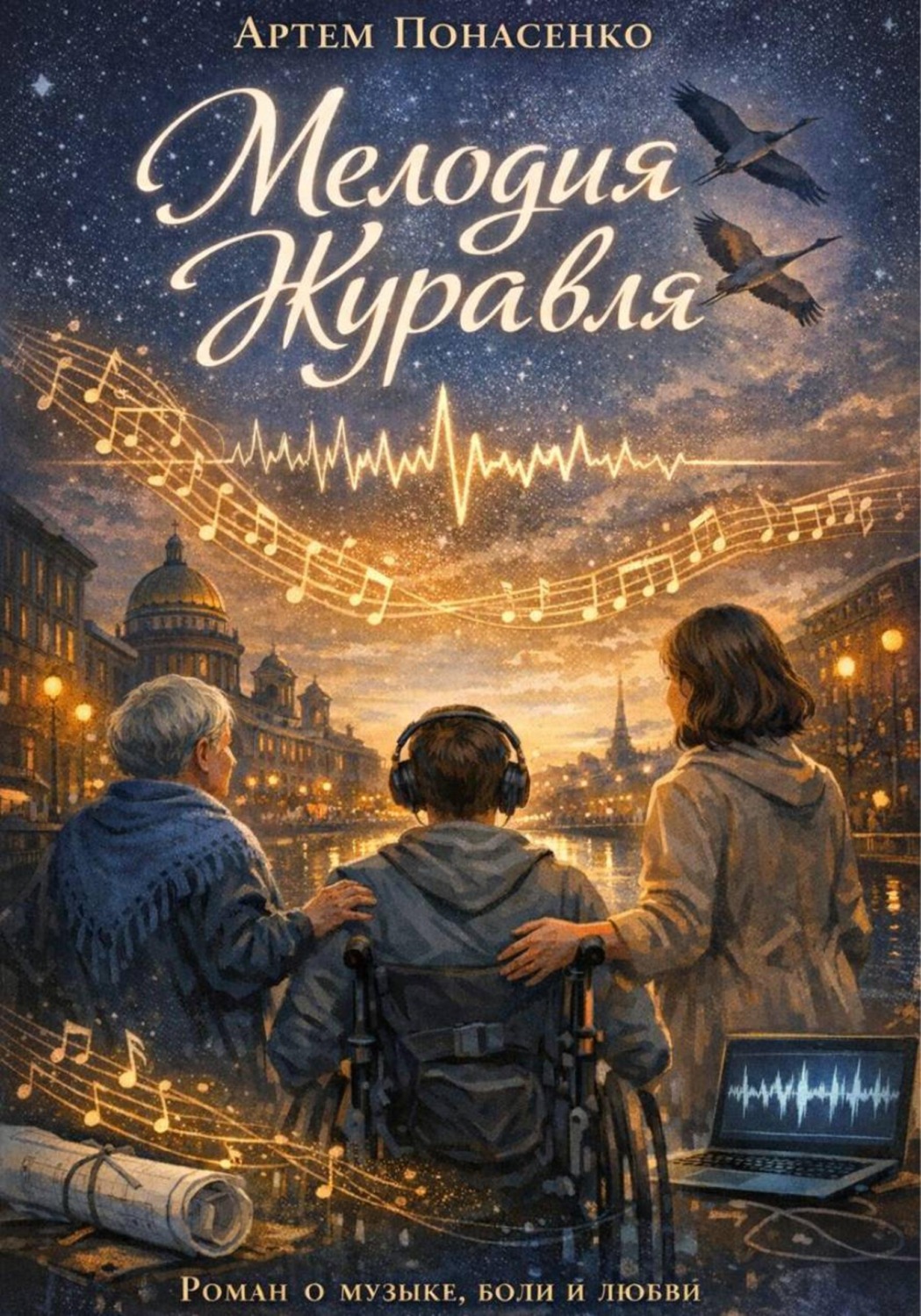 Обложка книги «Мелодия Журавля»