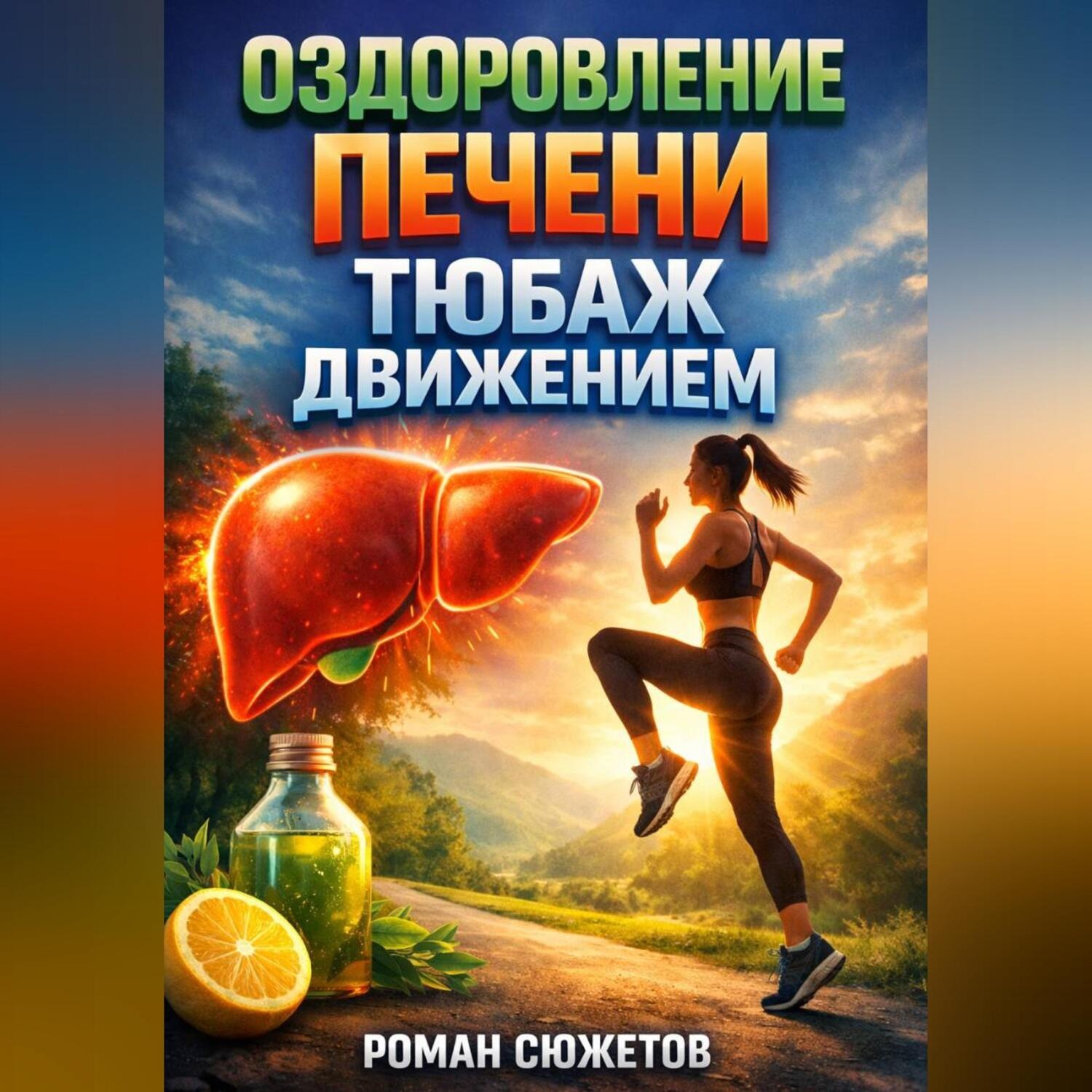 Обложка книги «Оздоровление печени Тюбаж движением»