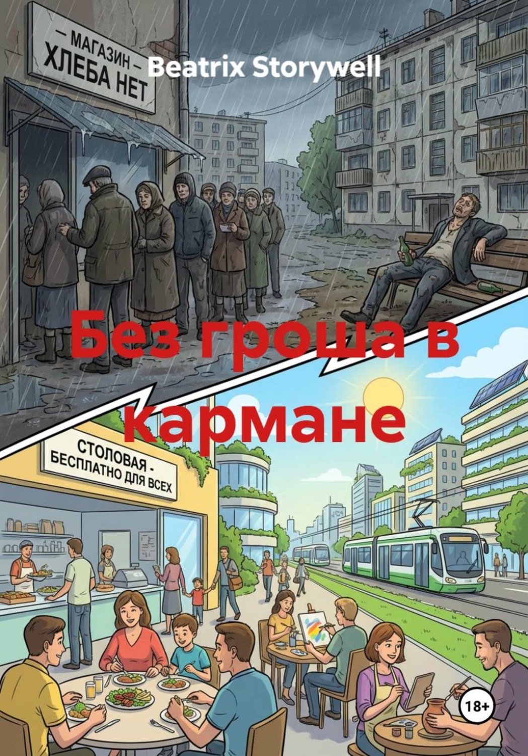 Обложка книги «Без гроша в кармане»