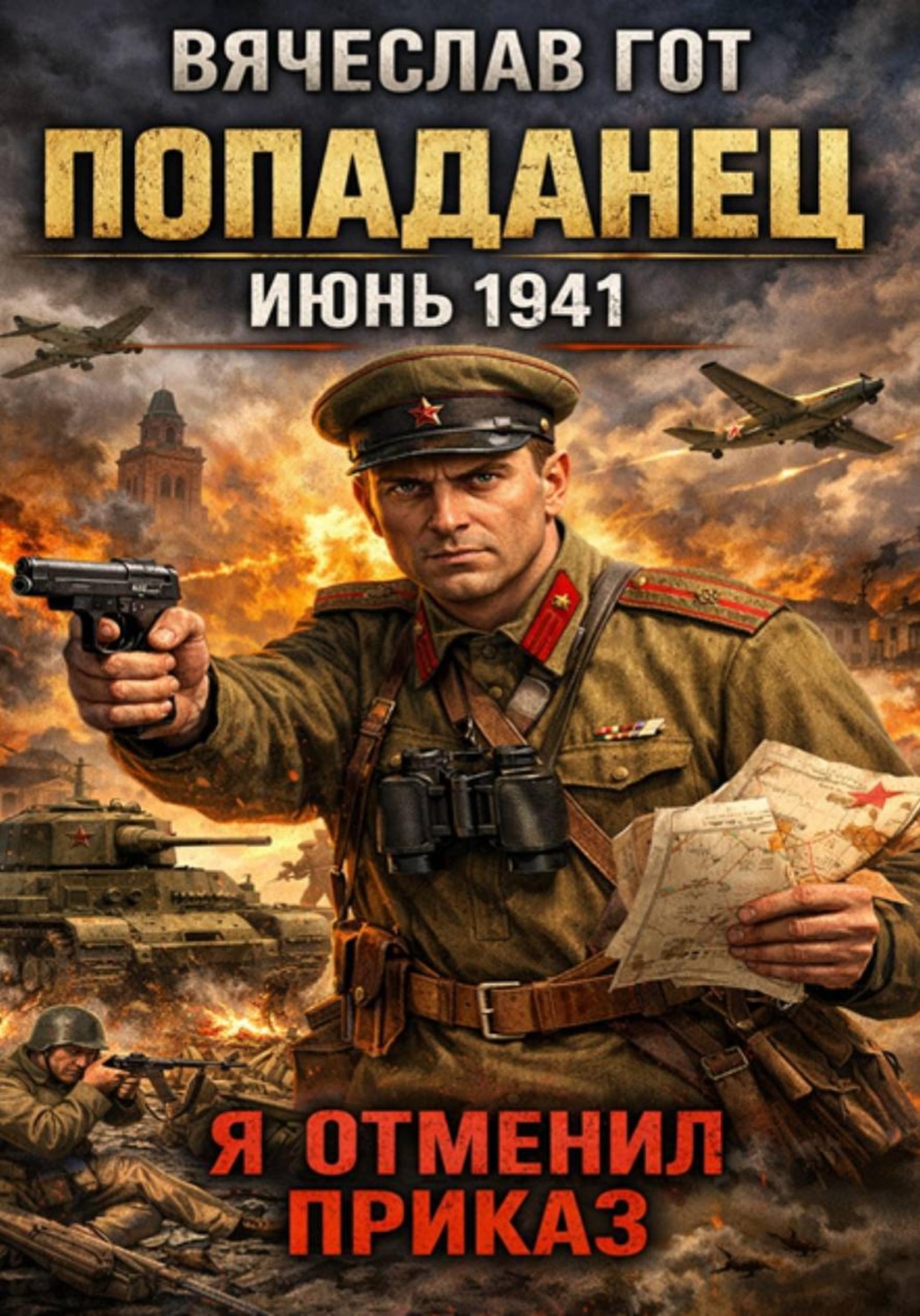 Обложка книги «Попаданец. Июнь 1941. Я отменил приказ»