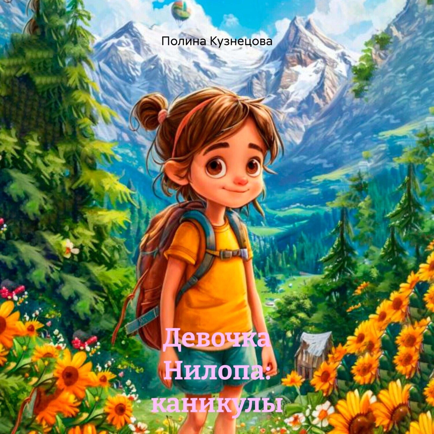 Обложка книги «Девочка Нилопа: каникулы»