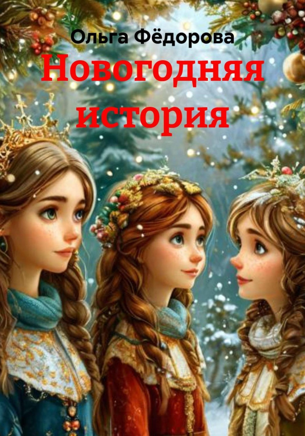 Обложка книги «Новогодняя история»