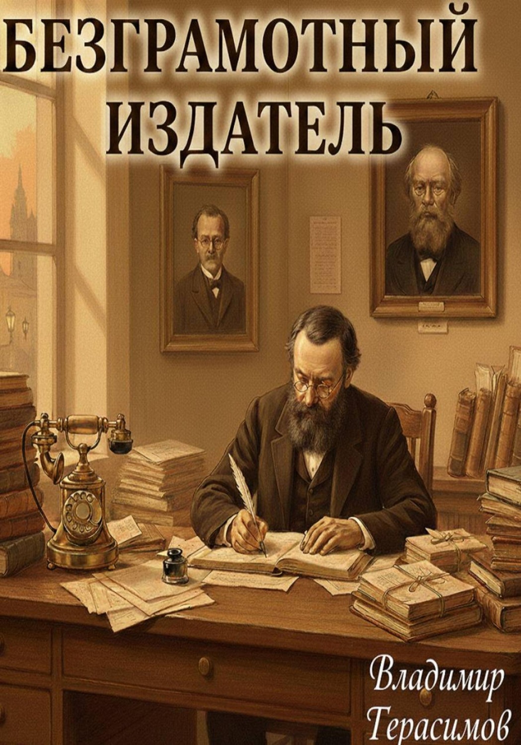 Обложка книги «Безграмотный издатель»