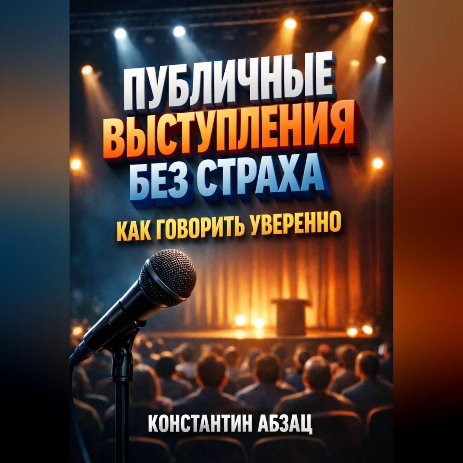 Обложка книги «Публичные выступления без страха как говорить уверенно»