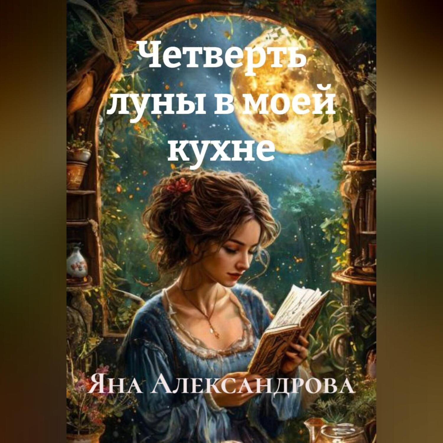 Обложка книги «Четверть луны в моей кухне»