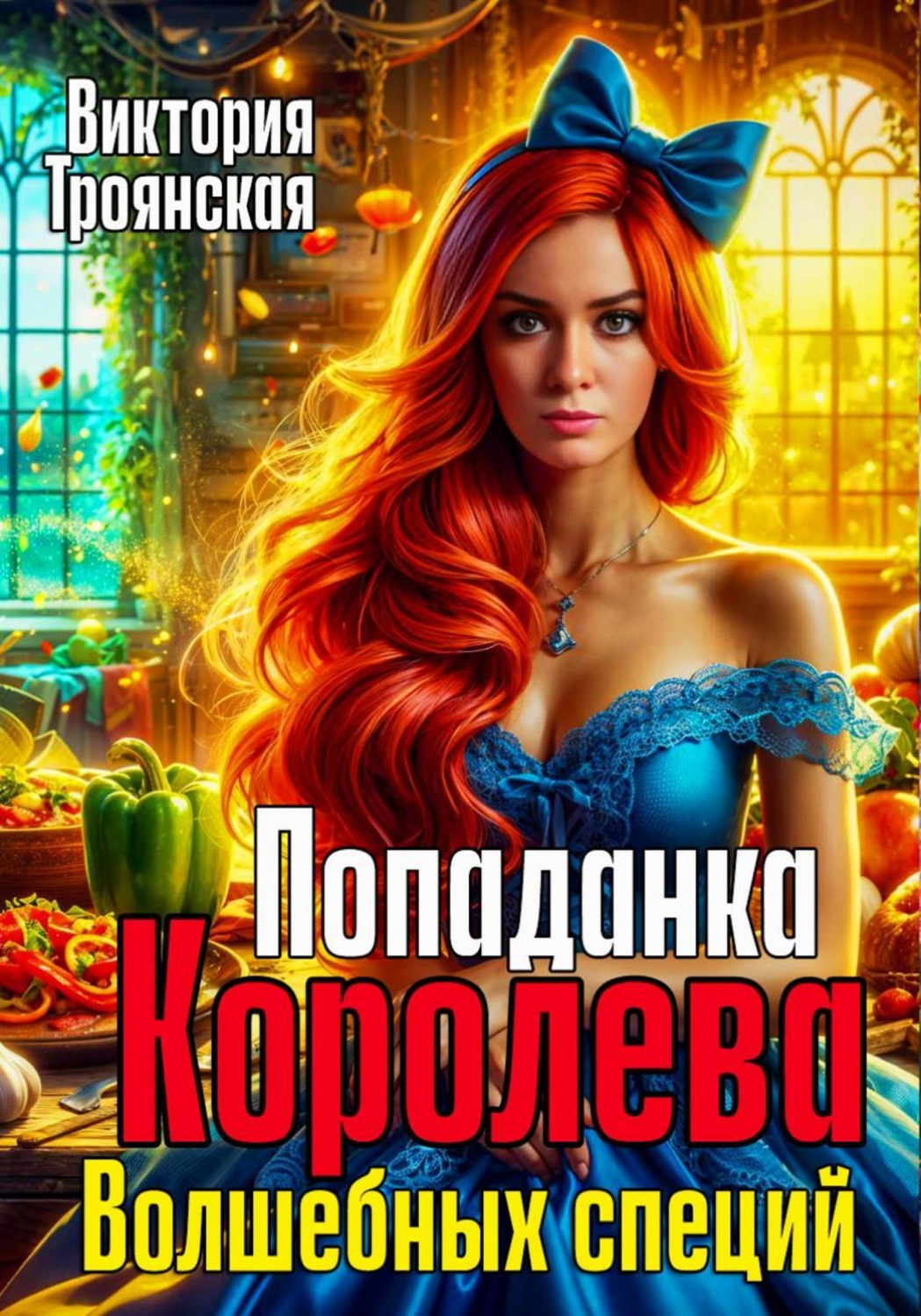 Обложка книги «Попаданка Королева волшебных специй»