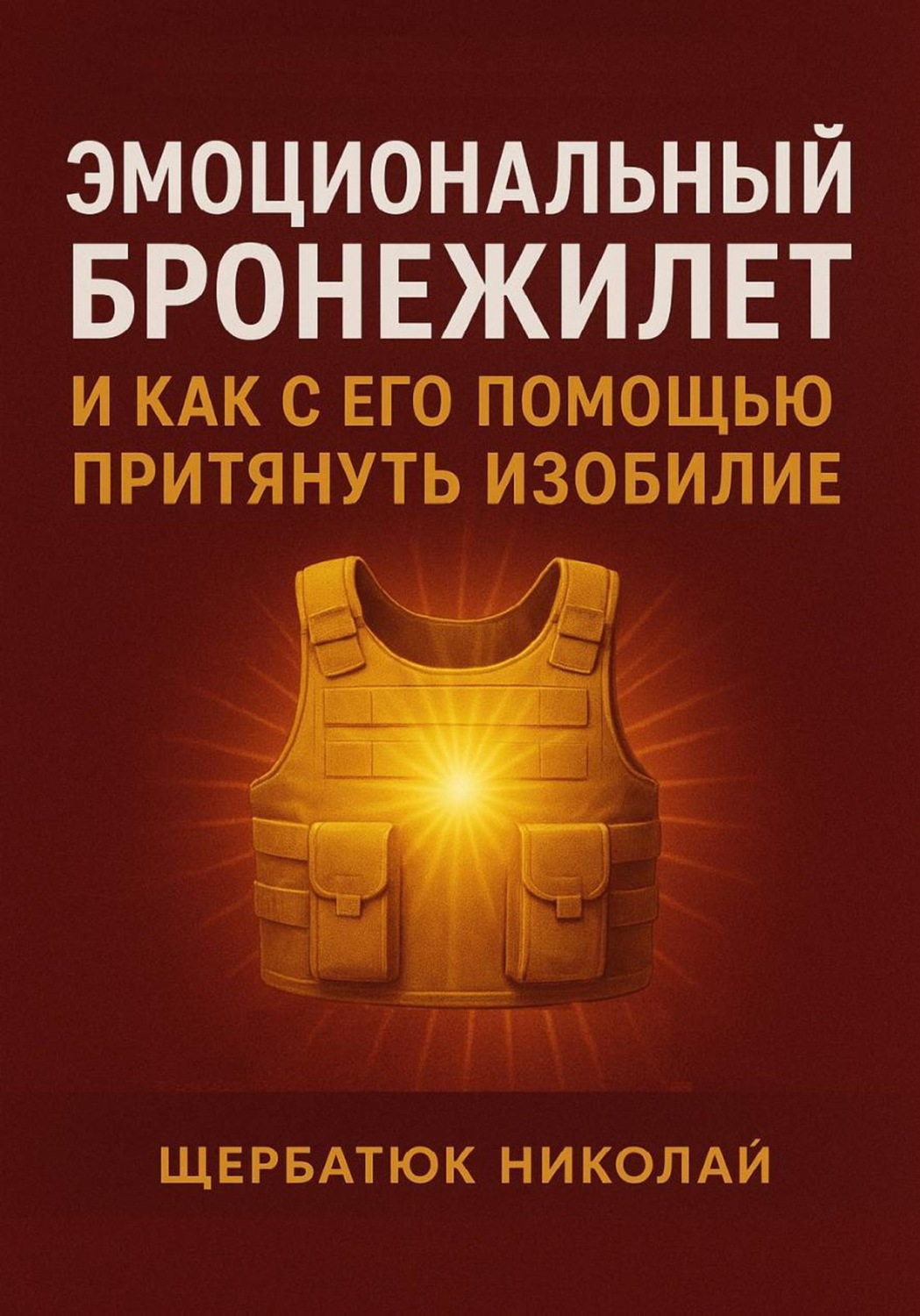 Обложка книги «Эмоциональный Бронежилет и как с его помощью притянуть Изобилие»