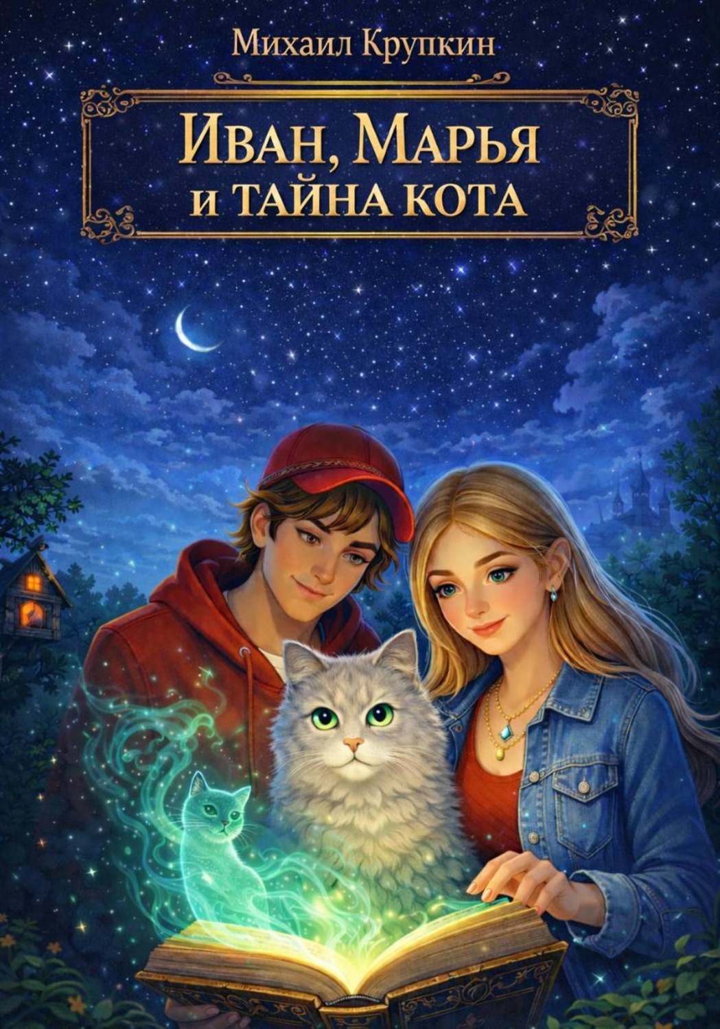 Обложка книги «Иван, Марья и тайна кота»