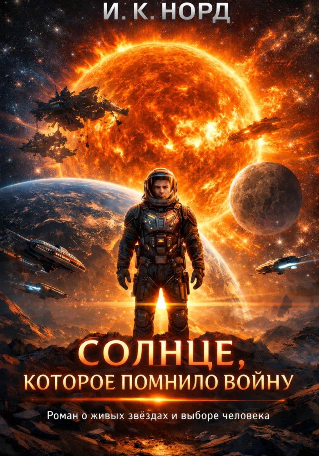 Обложка книги «Солнце, которое помнило войну»