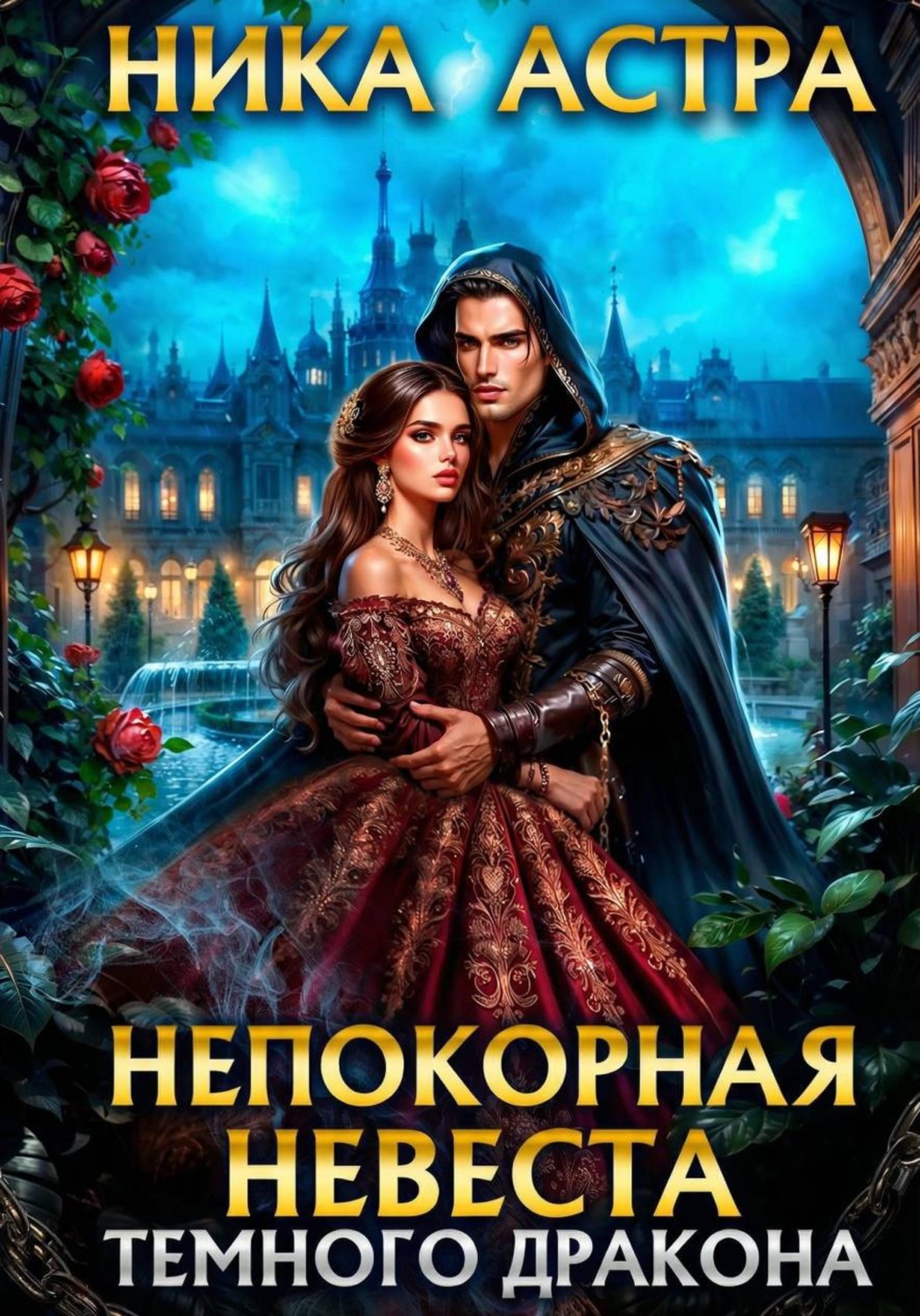 Обложка книги «Непокорная невеста темного дракона»