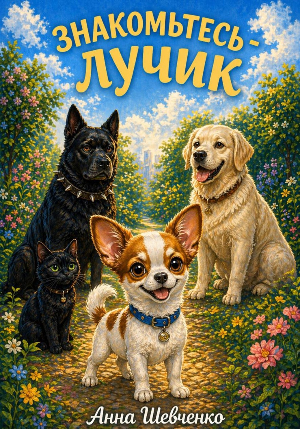 Обложка книги «Знакомьтесь - Лучик»