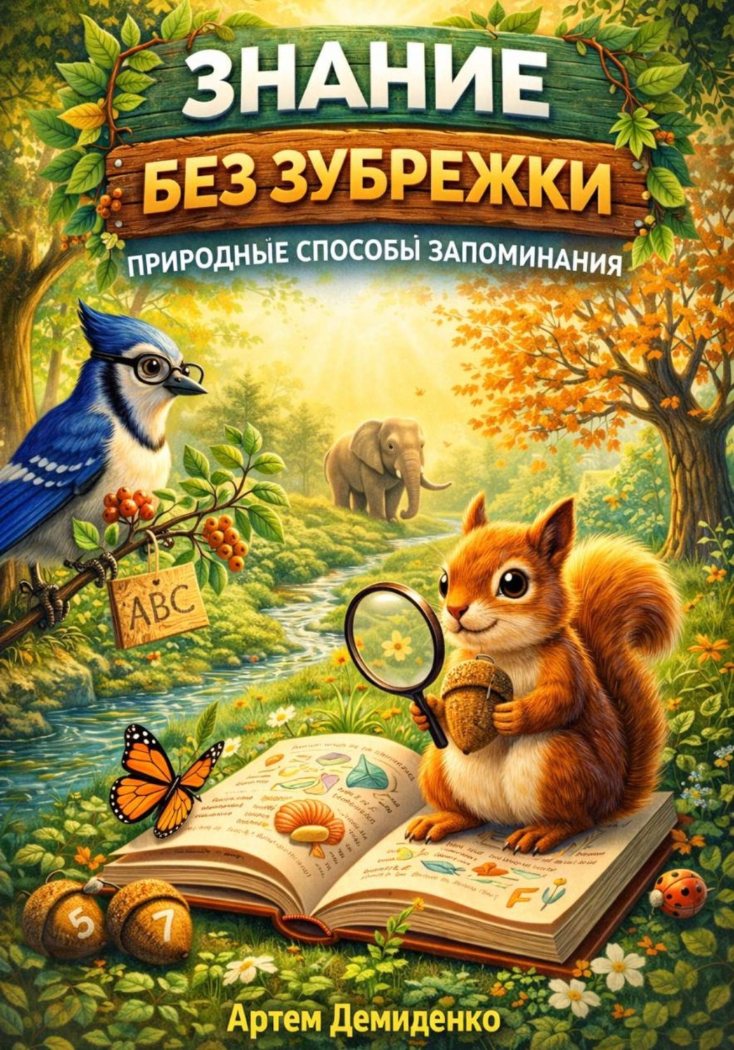 Обложка книги «Знание без зубрежки: Природные способы запоминания»