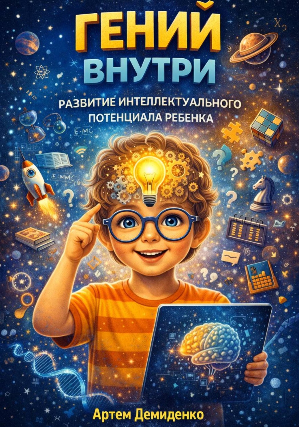 Обложка книги «Гений внутри: Развитие интеллектуального потенциала ребенка»