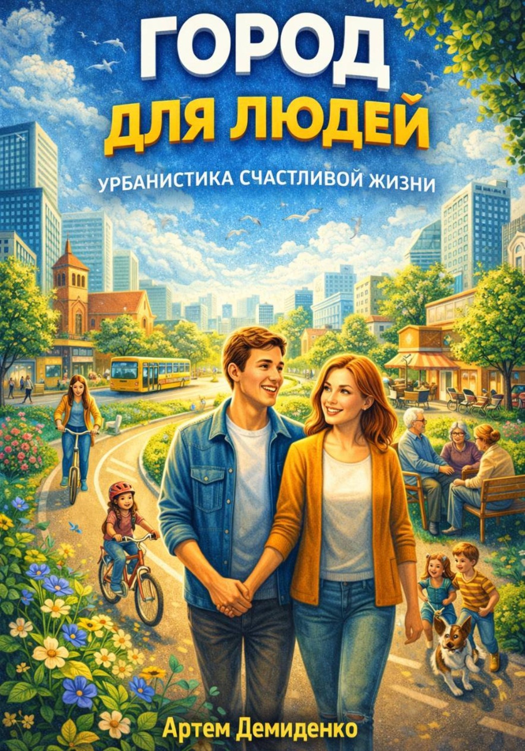 Обложка книги «Город для людей: Урбанистика счастливой жизни»