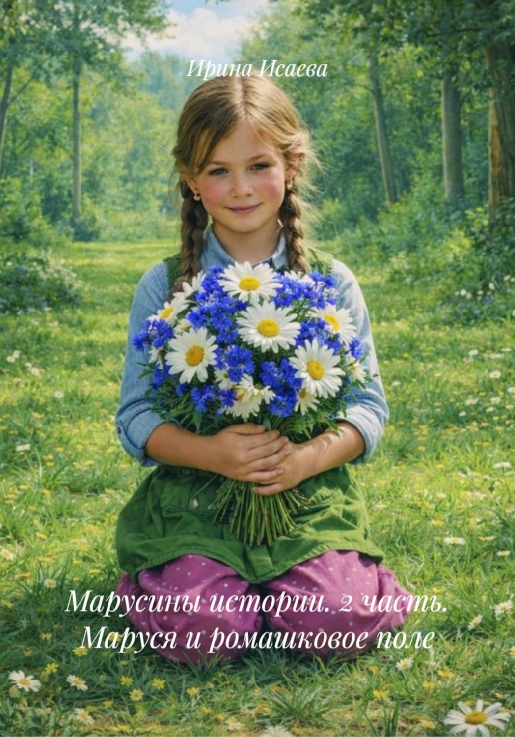 Обложка книги «Марусины истории. 2 часть. Маруся и ромашковое поле»