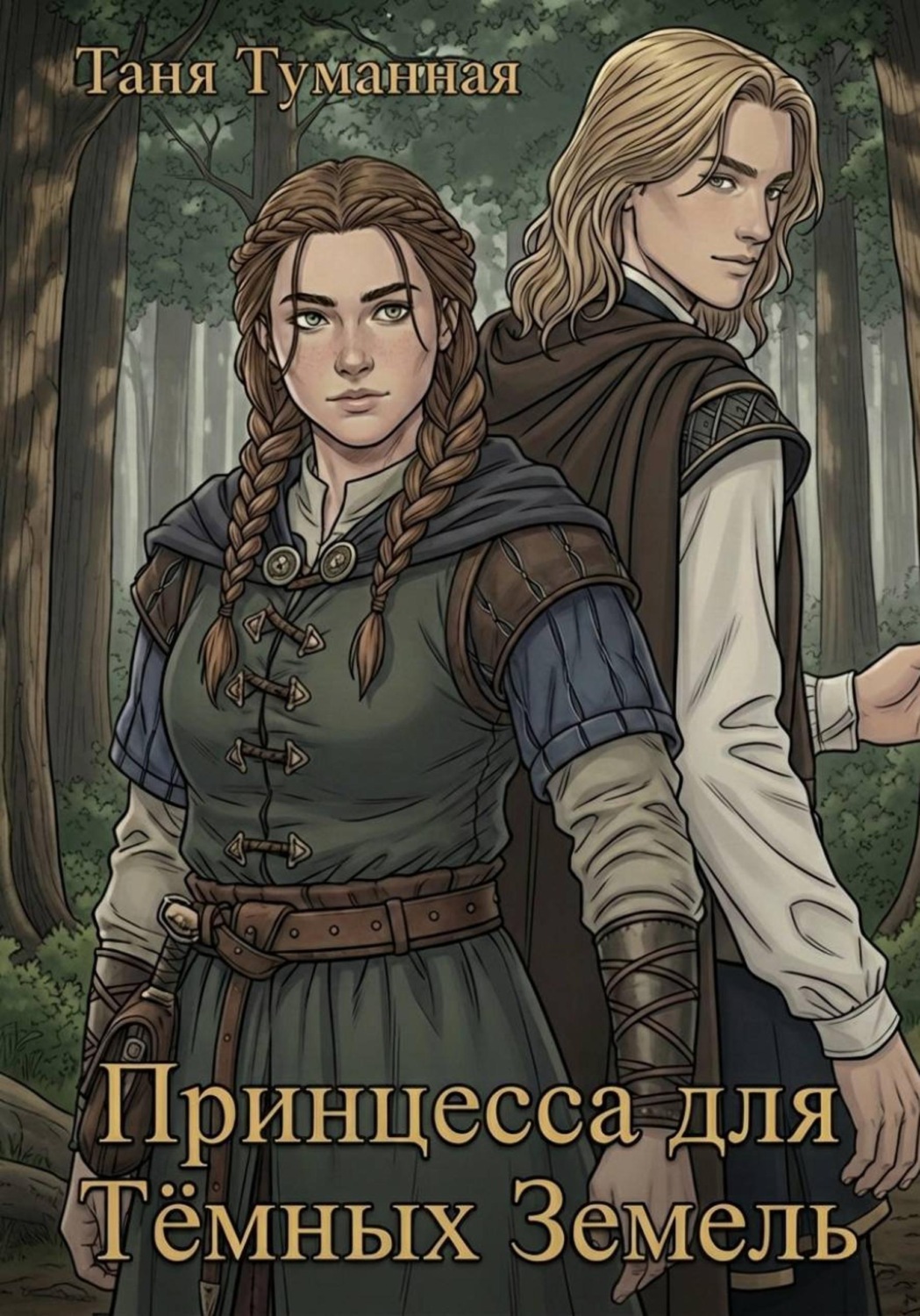 Обложка книги «Принцесса для Тёмных Земель»