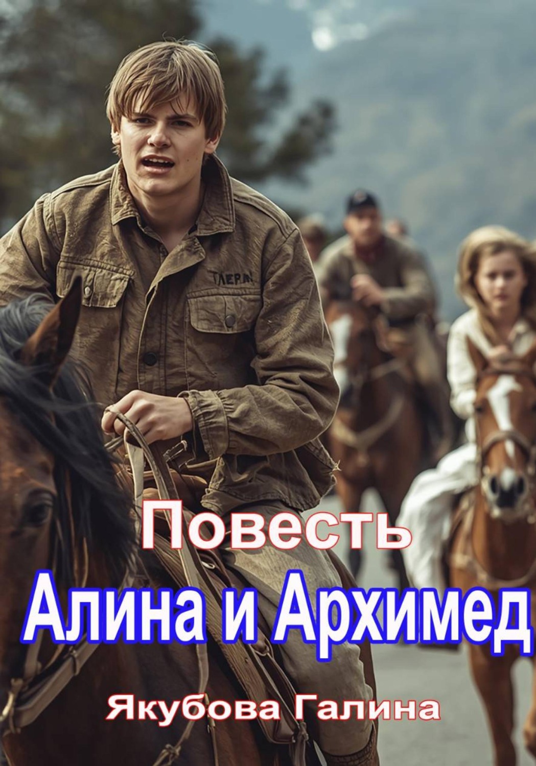 Обложка книги «Алина и Архимед. Повесть»