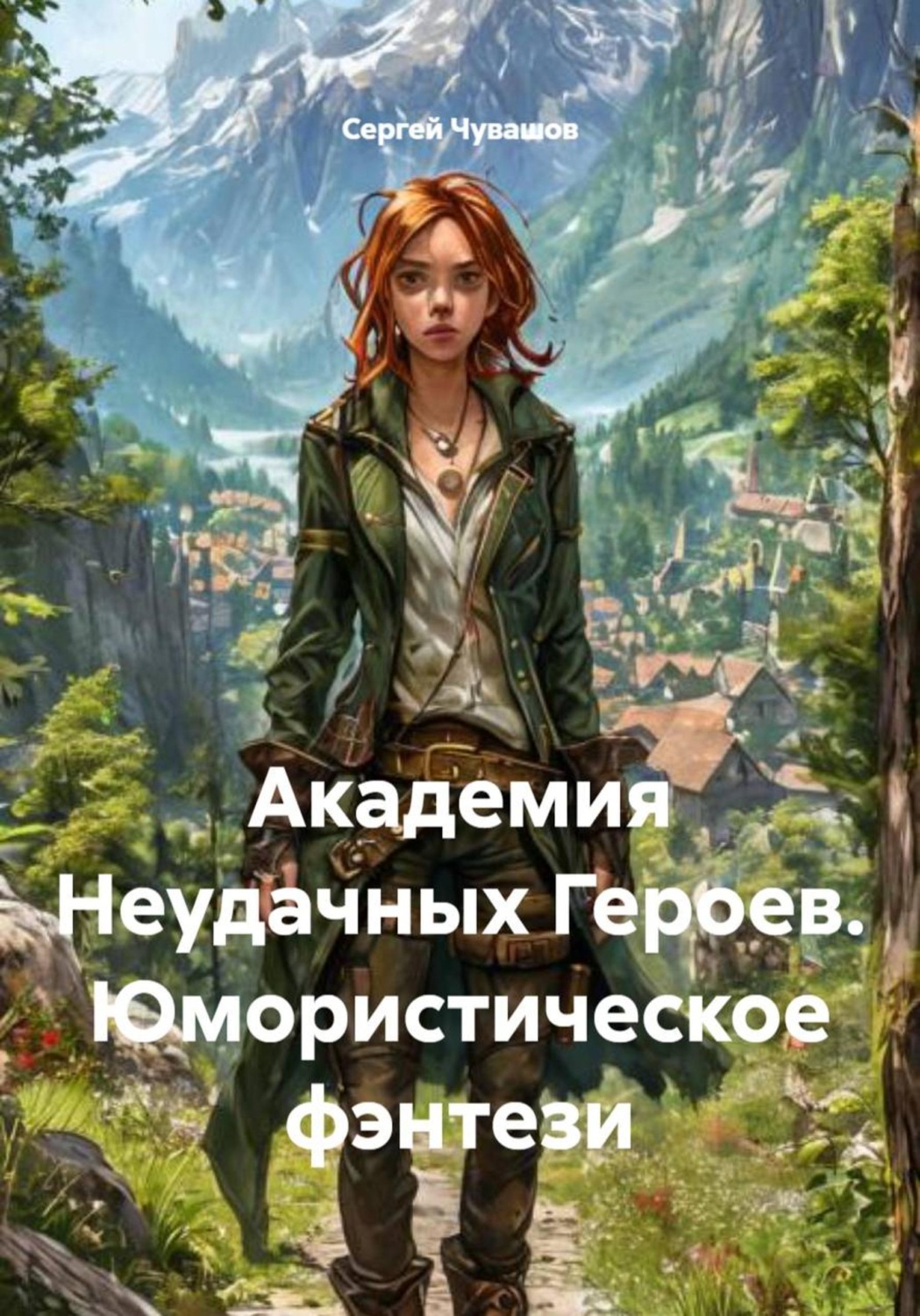 Обложка книги «Академия Неудачных Героев. Юмористическое фэнтези»