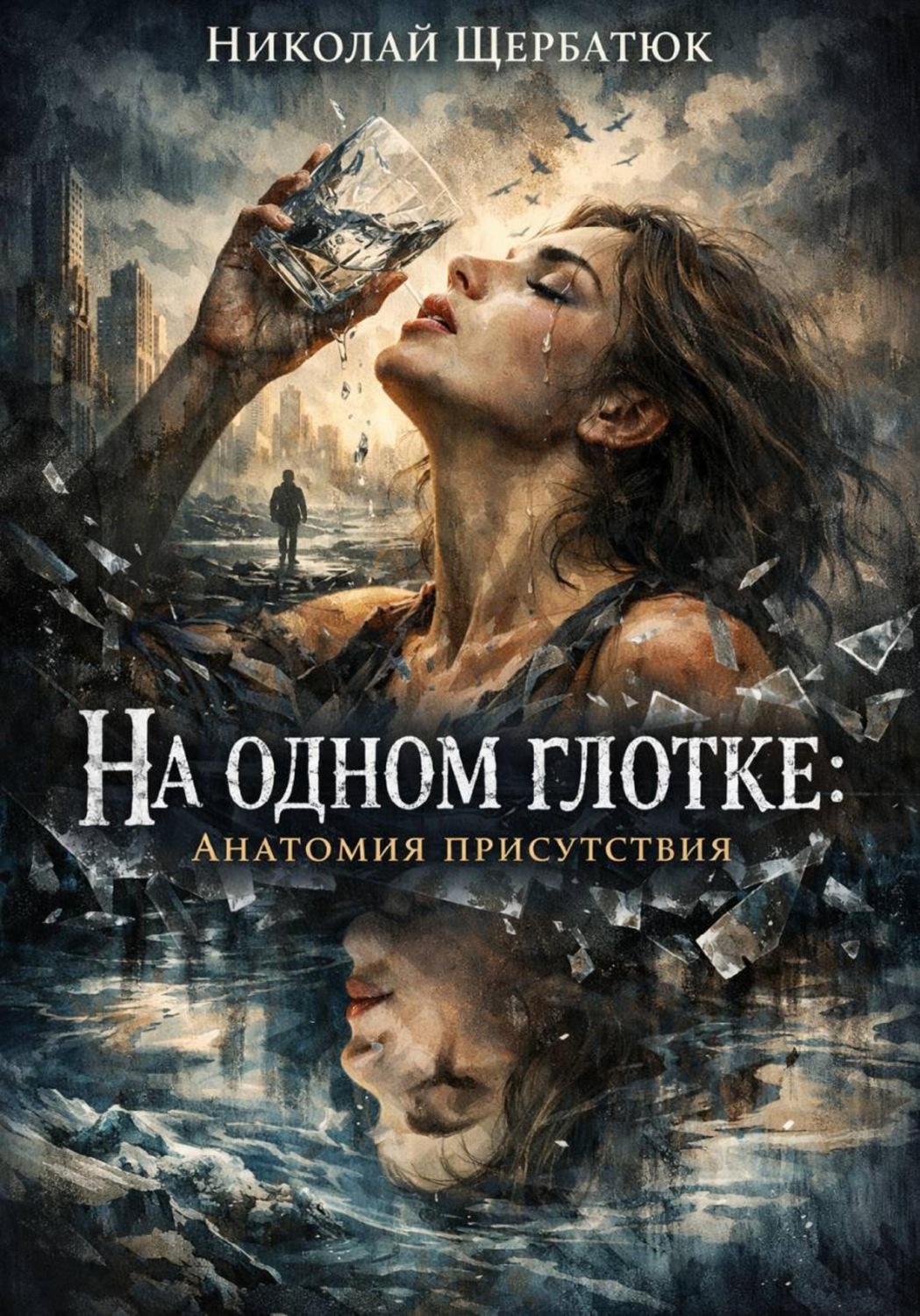 Обложка книги «На одном глотке: Анатомия присутствия»